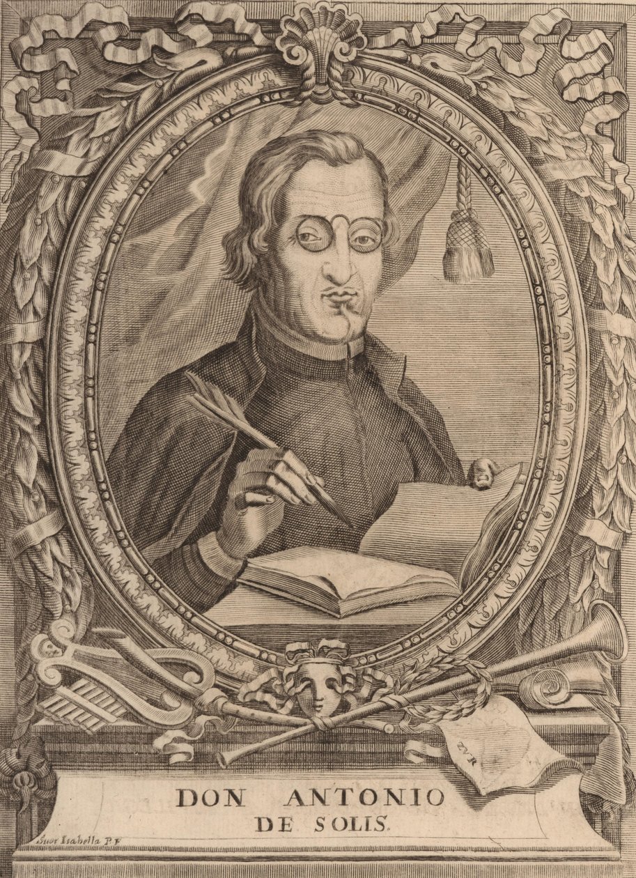 Antonio de Solis y Ribadeneyra 1610-1686. av Unbekannt