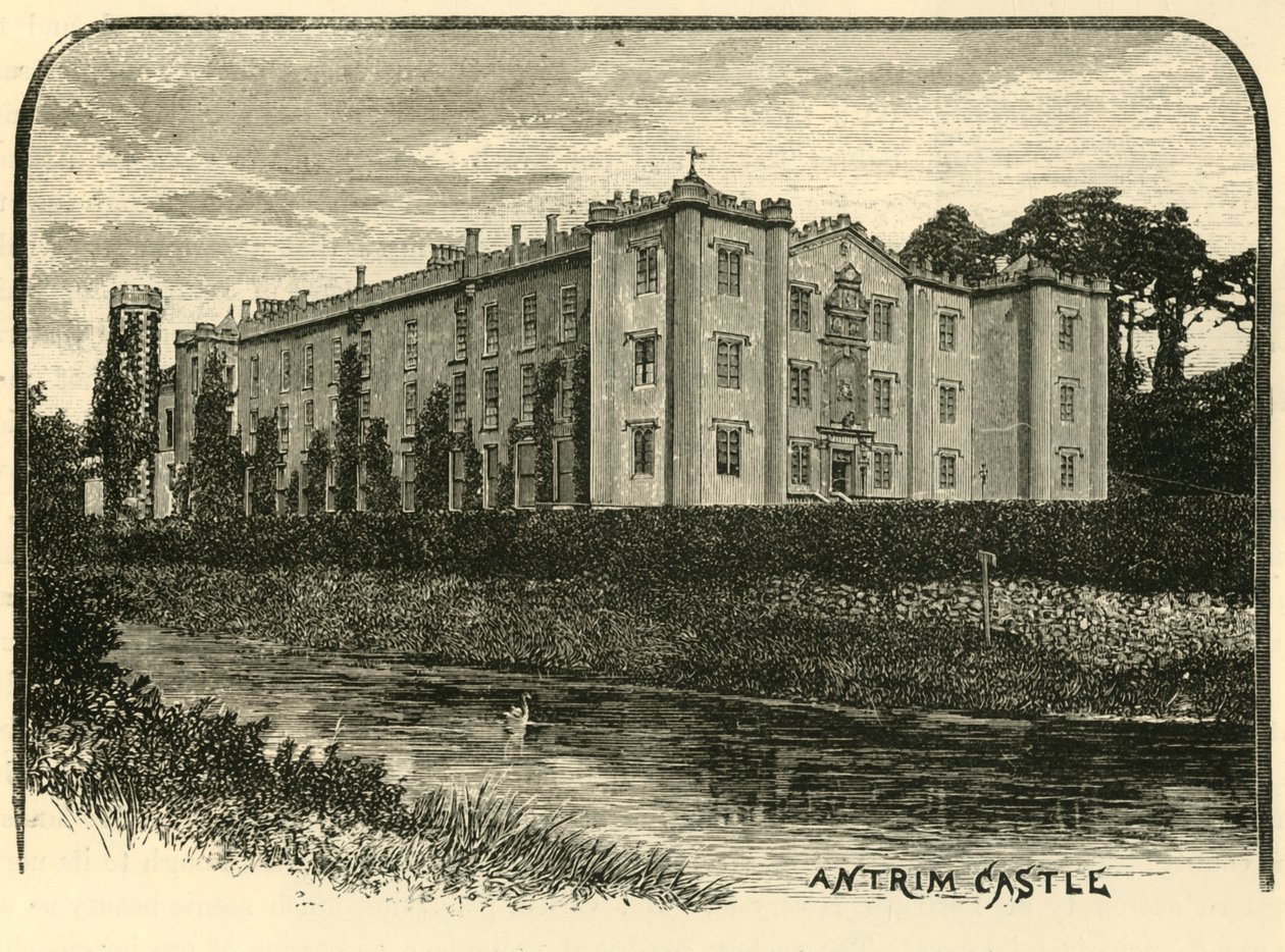 Antrim slott, 1898. av Unbekannt