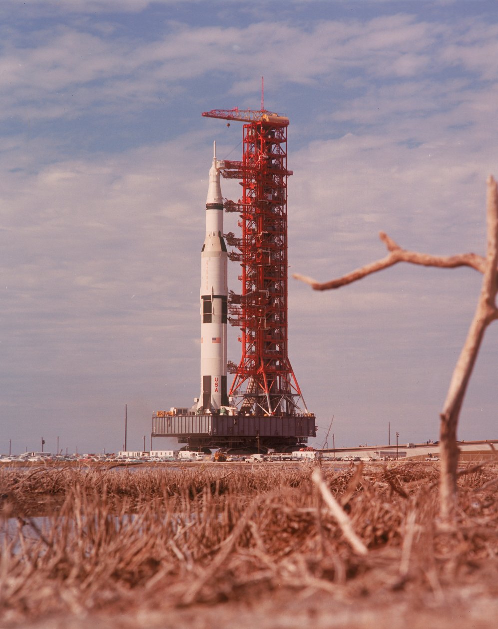 Apollo 9 Saturn V rakett, 1969 av Unbekannt