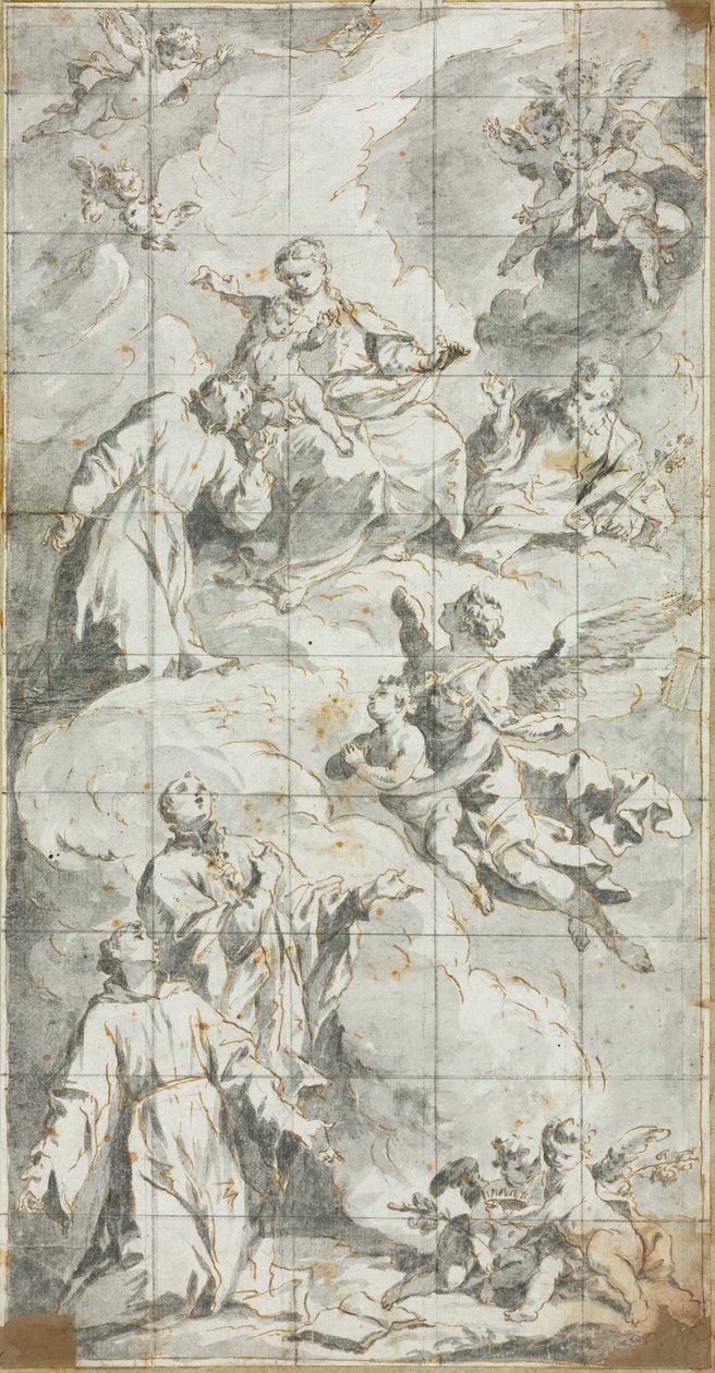 Jomfruens apoteose, 1600-tallet. av Unbekannt