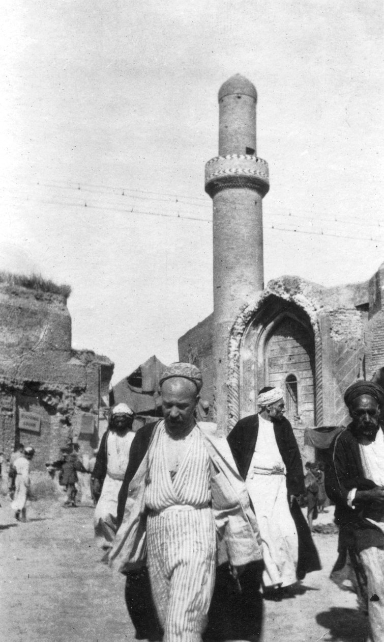 Arabisk gatebilde, Irak, 1917-1919 av Unbekannt