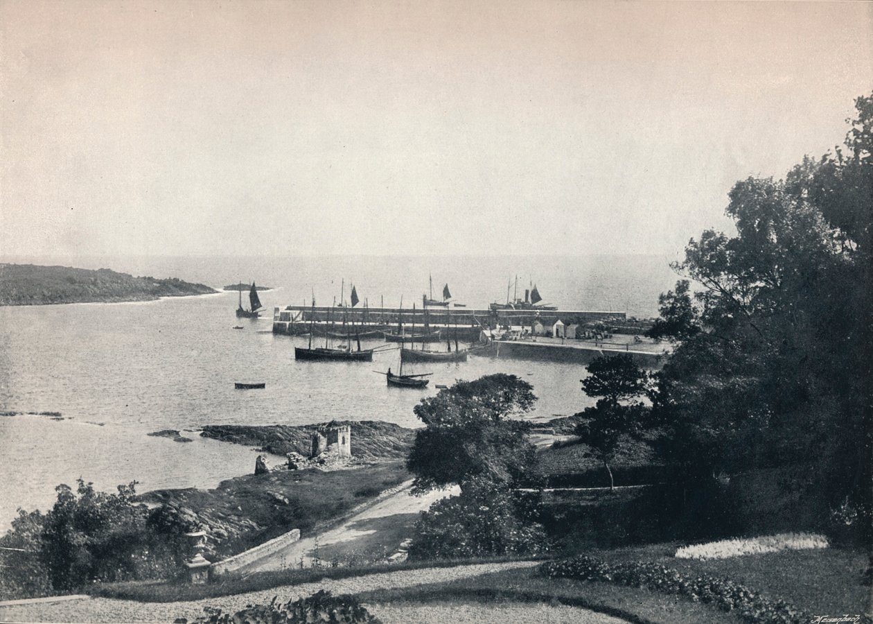 Ardglass - Generelt utsikt over havnen, 1895 av Unbekannt