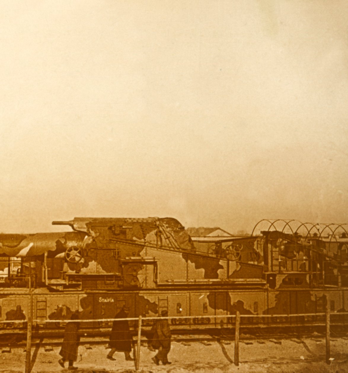 Pansertog, c1914-c1918 av Unbekannt