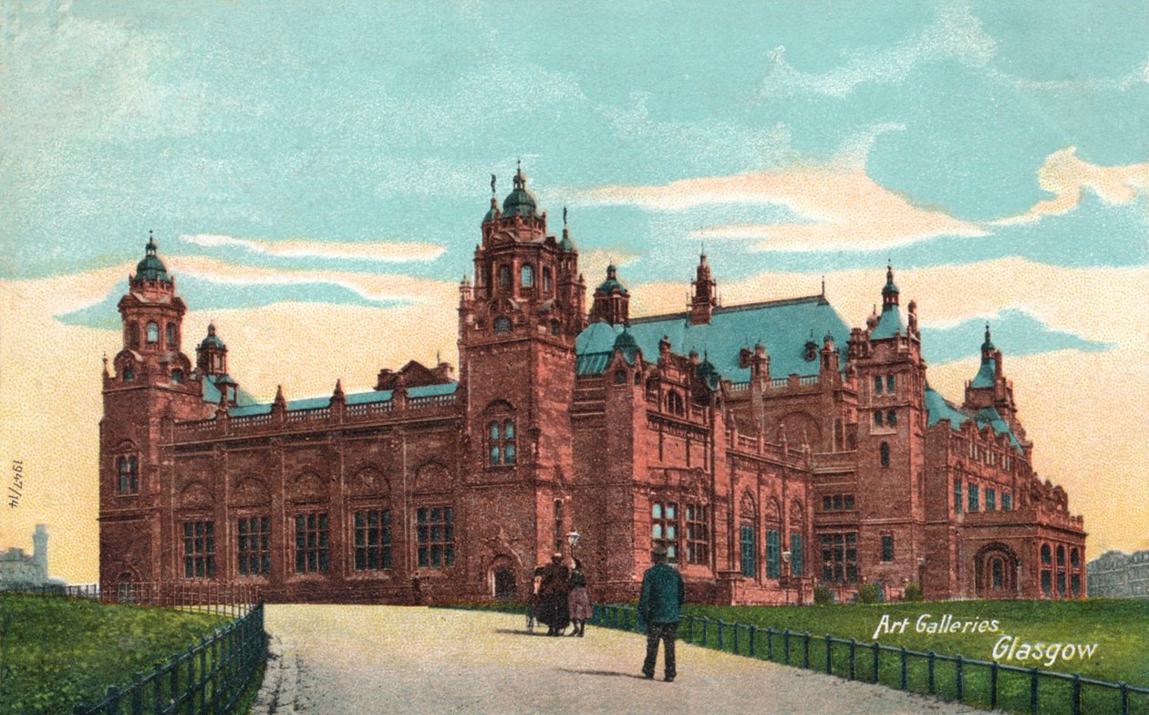 Kunstgallerier, Glasgow, c1904. av Unbekannt
