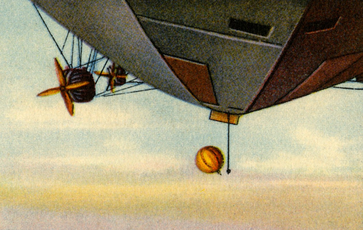 Bestigning av zeppelin, arktisk ekspedisjon, 1932. av Unbekannt