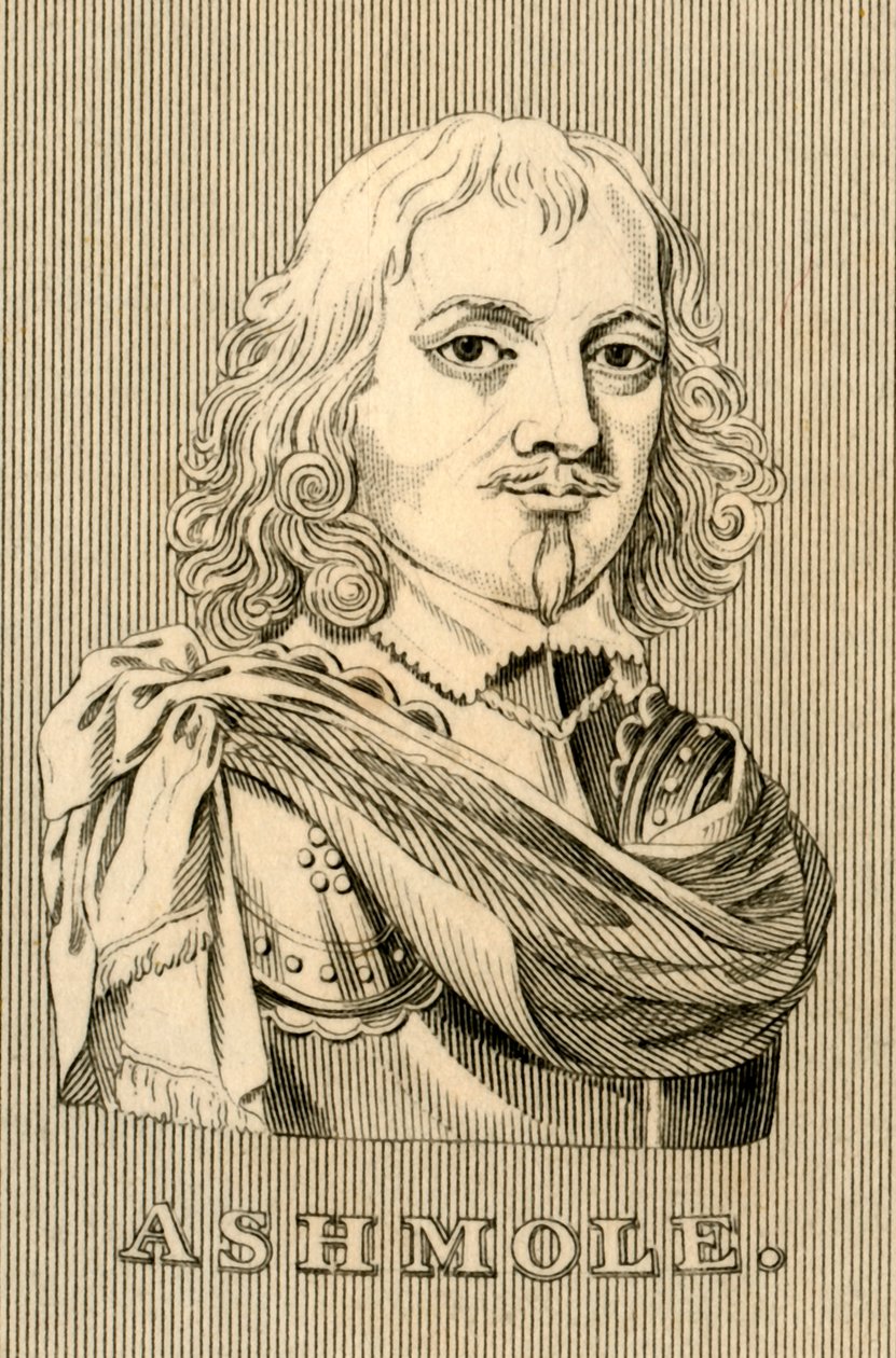 Ashmole, 1617-1692, 1830. av Unbekannt