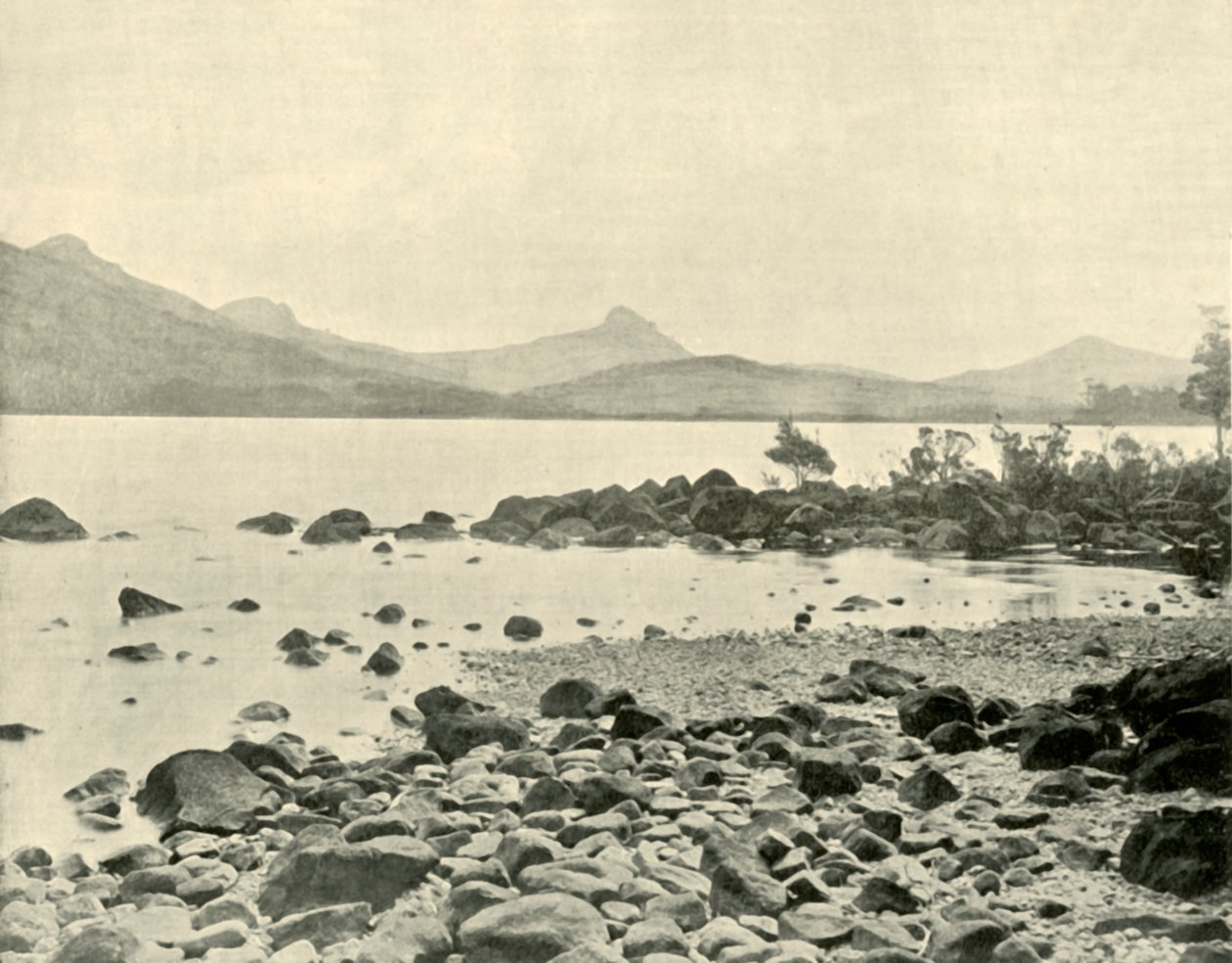 Ved Lake St. Clair, 1901. av Unbekannt