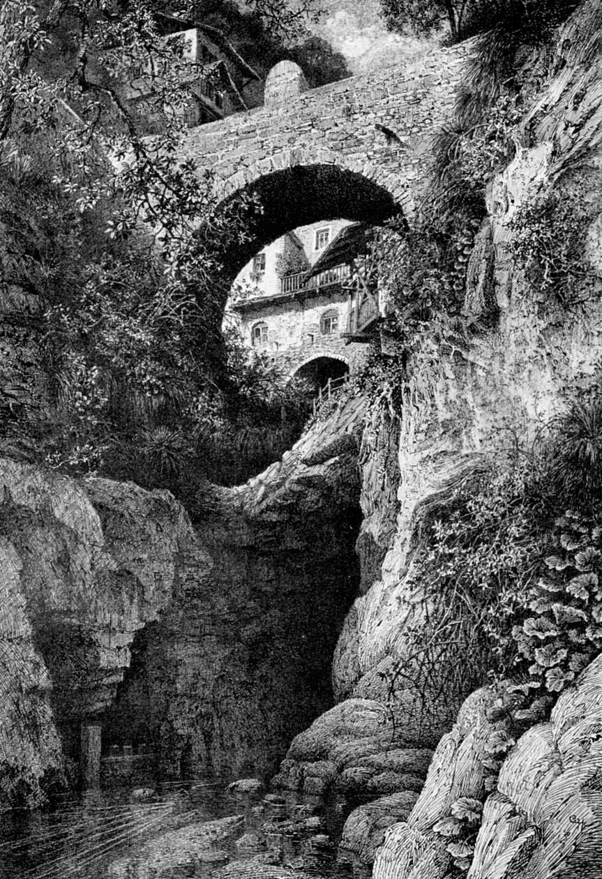 Ved St Gingolph, Savoie, 1900 av Unbekannt