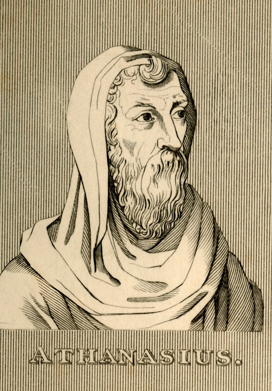 Athanasius, c296-373, 1830. av Unbekannt