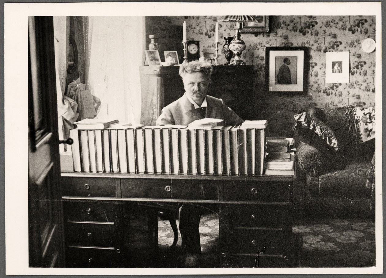 August Strindberg av Unbekannt