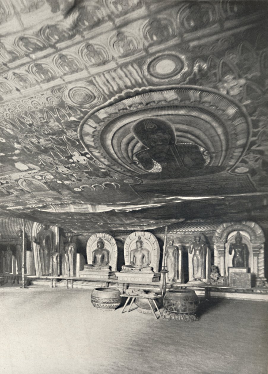 Fra Rock Temples of Dambulla, 1926 av Unbekannt