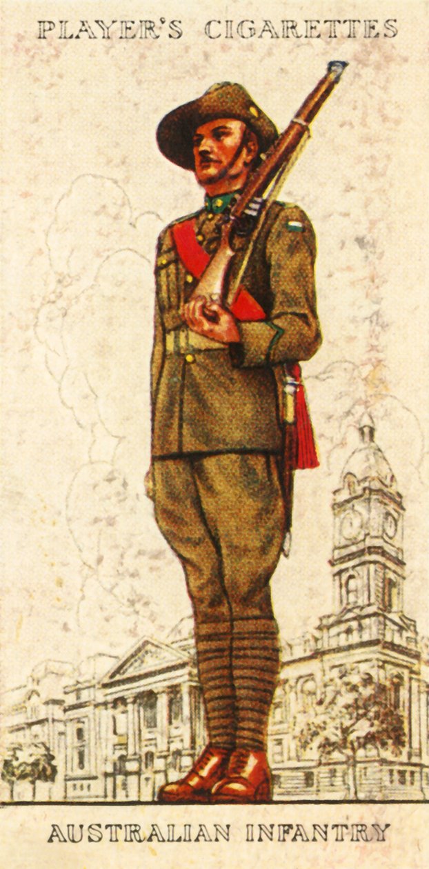 Australsk infanteri, 1936. av Unbekannt