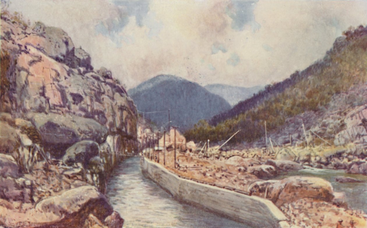 Australian Irrigation Works, 1923. av Unbekannt