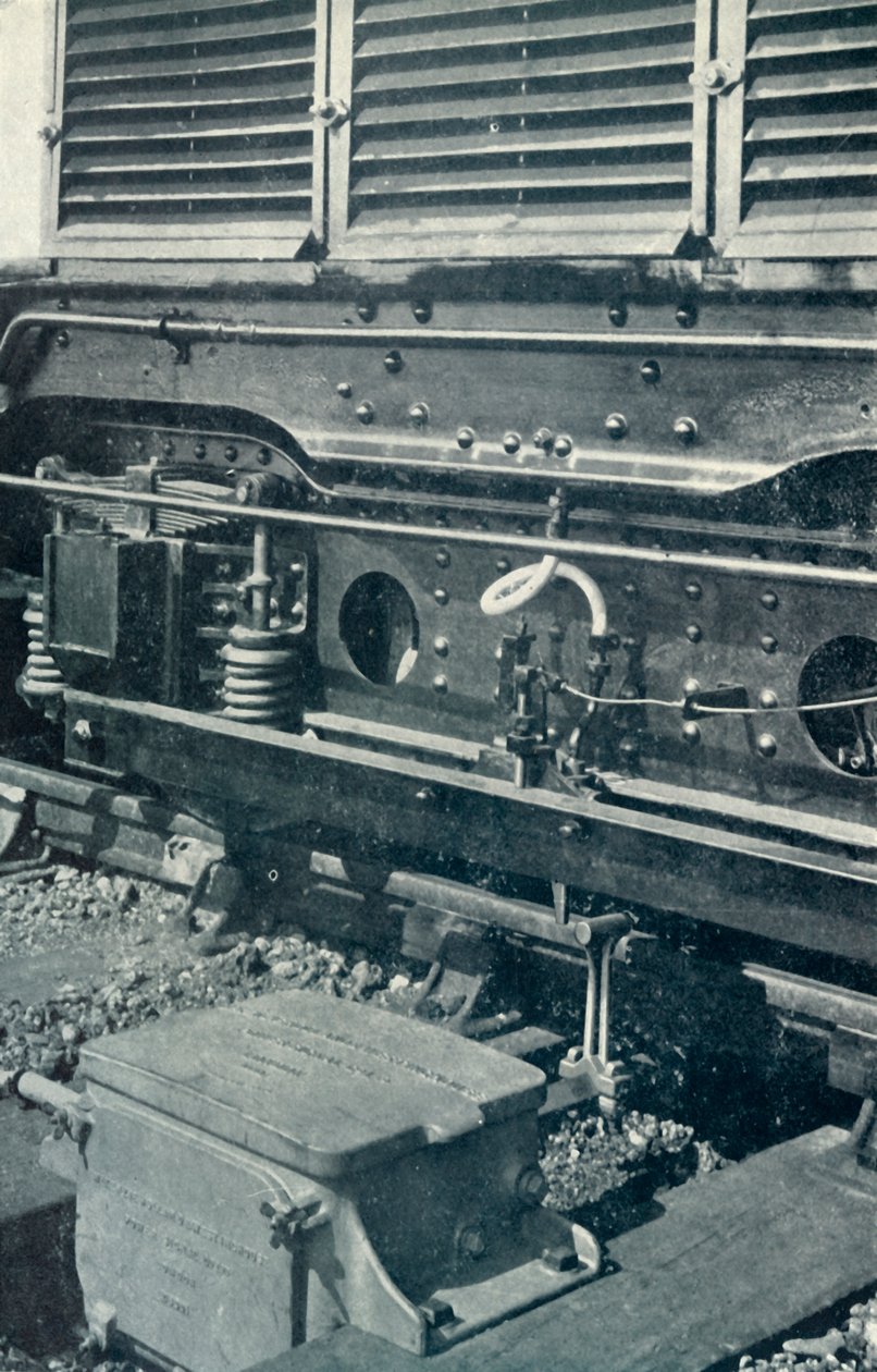 Automatisk togstopp, 1922. av Unbekannt