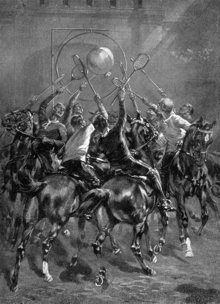 Aviation push-ball, c1914 av Unbekannt