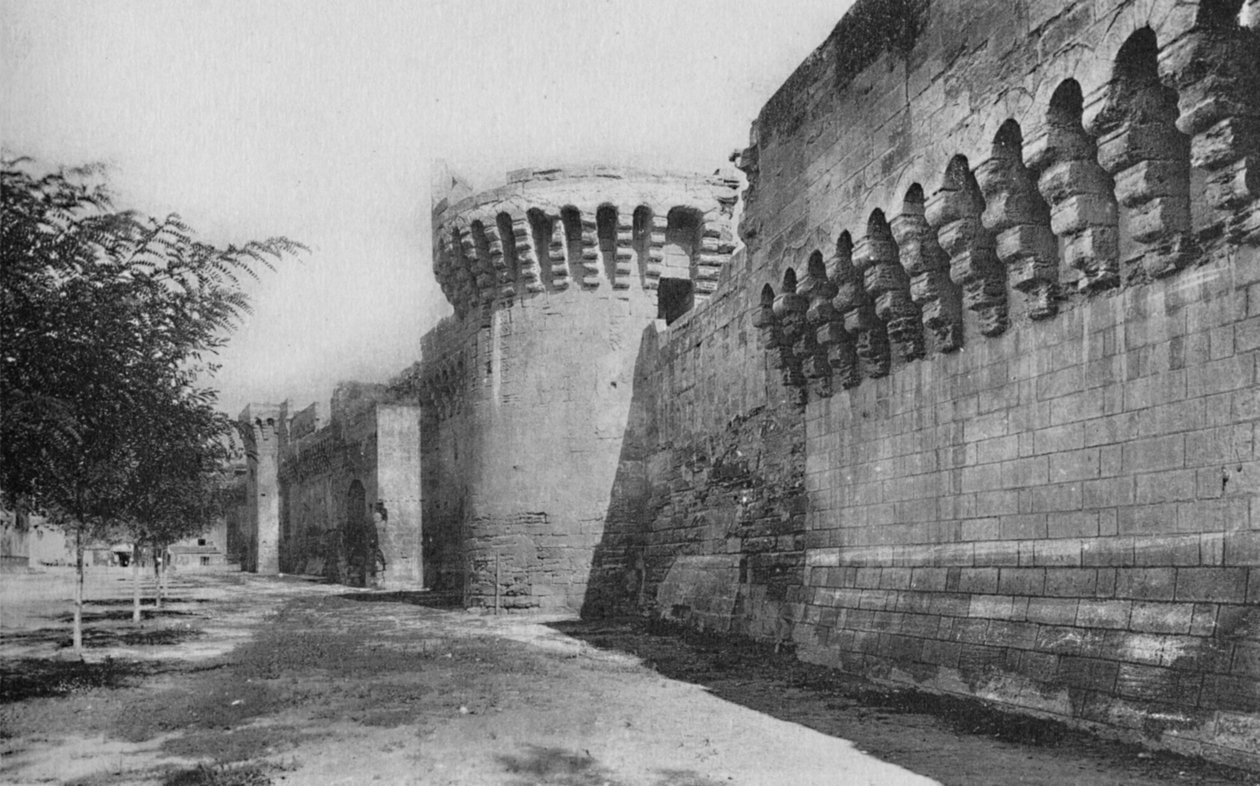 Avignon. - Ramparts XIVe, c1925 av Unbekannt