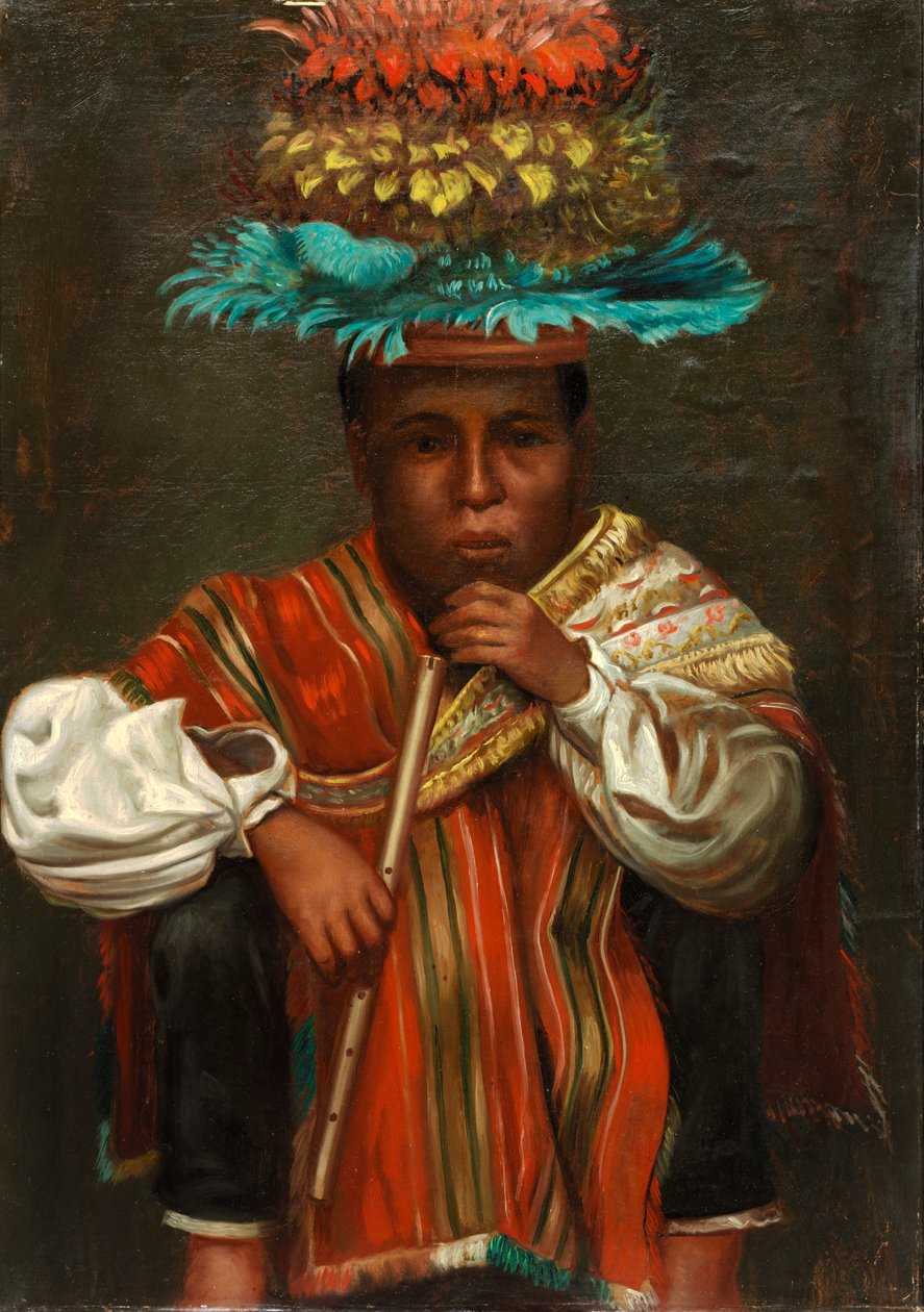 Aymara Boy, ca. 1890-1892. av Unbekannt