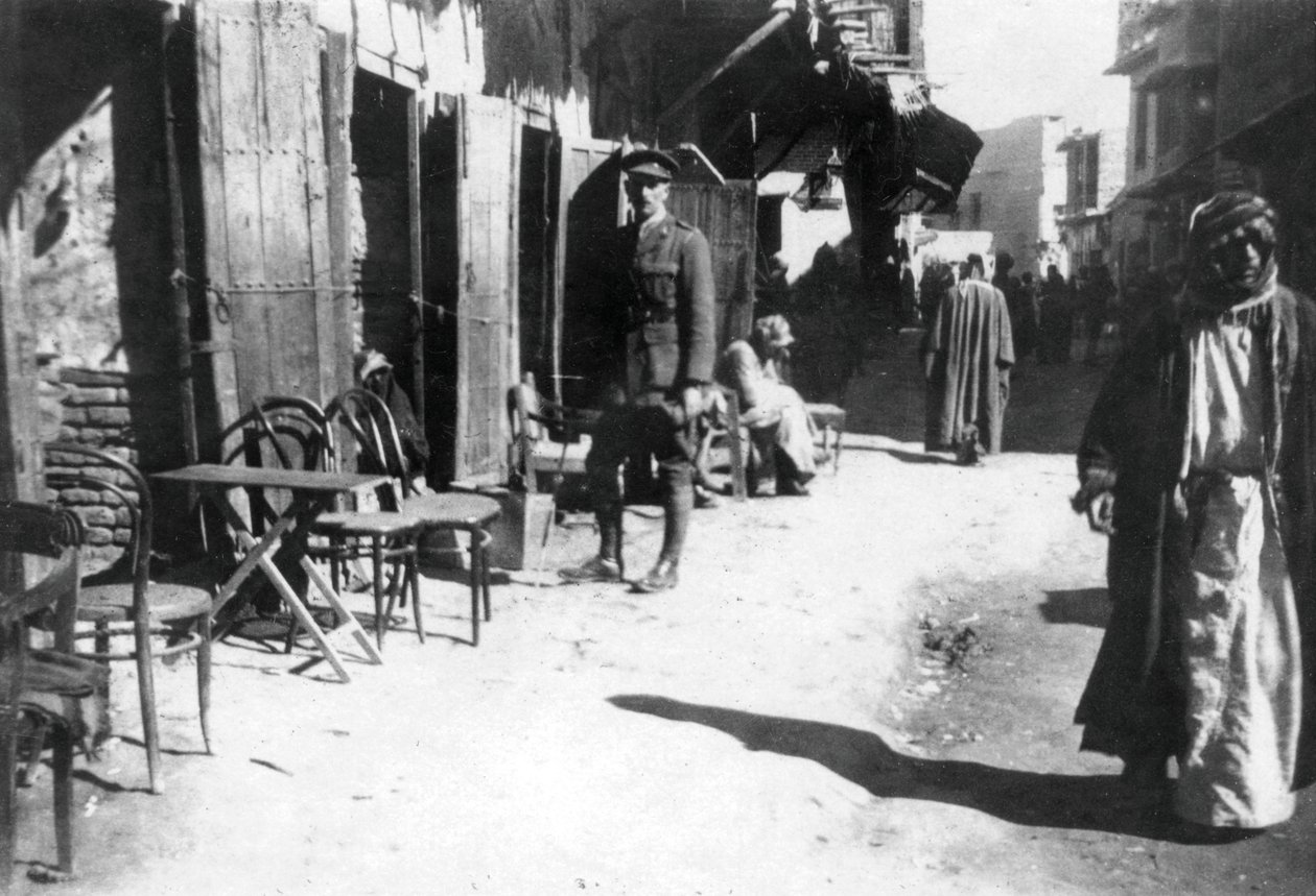 Bagdad basar, 1918 av Unbekannt
