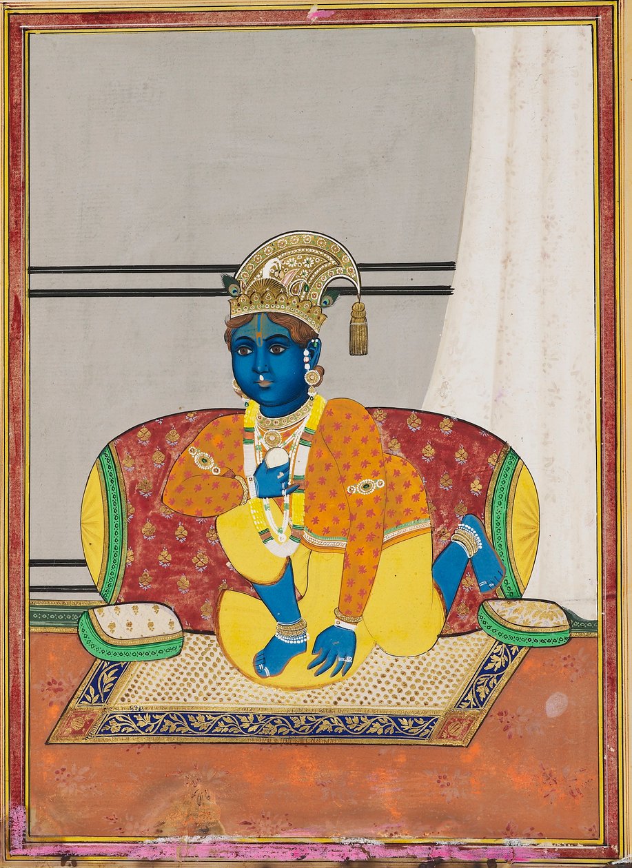 Bala Krishna, 1800-tallet av Unbekannt