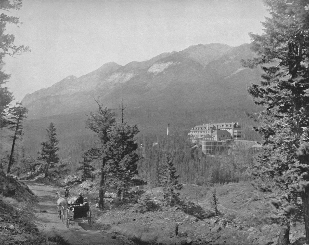 Banff Hotel, 1800-tallet av Unbekannt