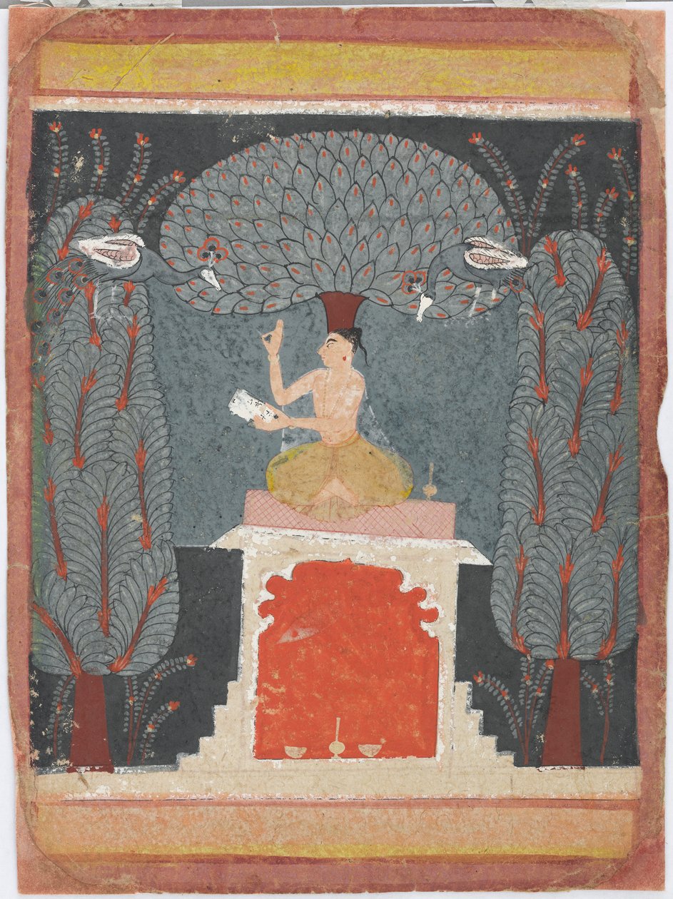 Bengal Ragini fra en Ragamala-serie, ca. 1650. av Unbekannt