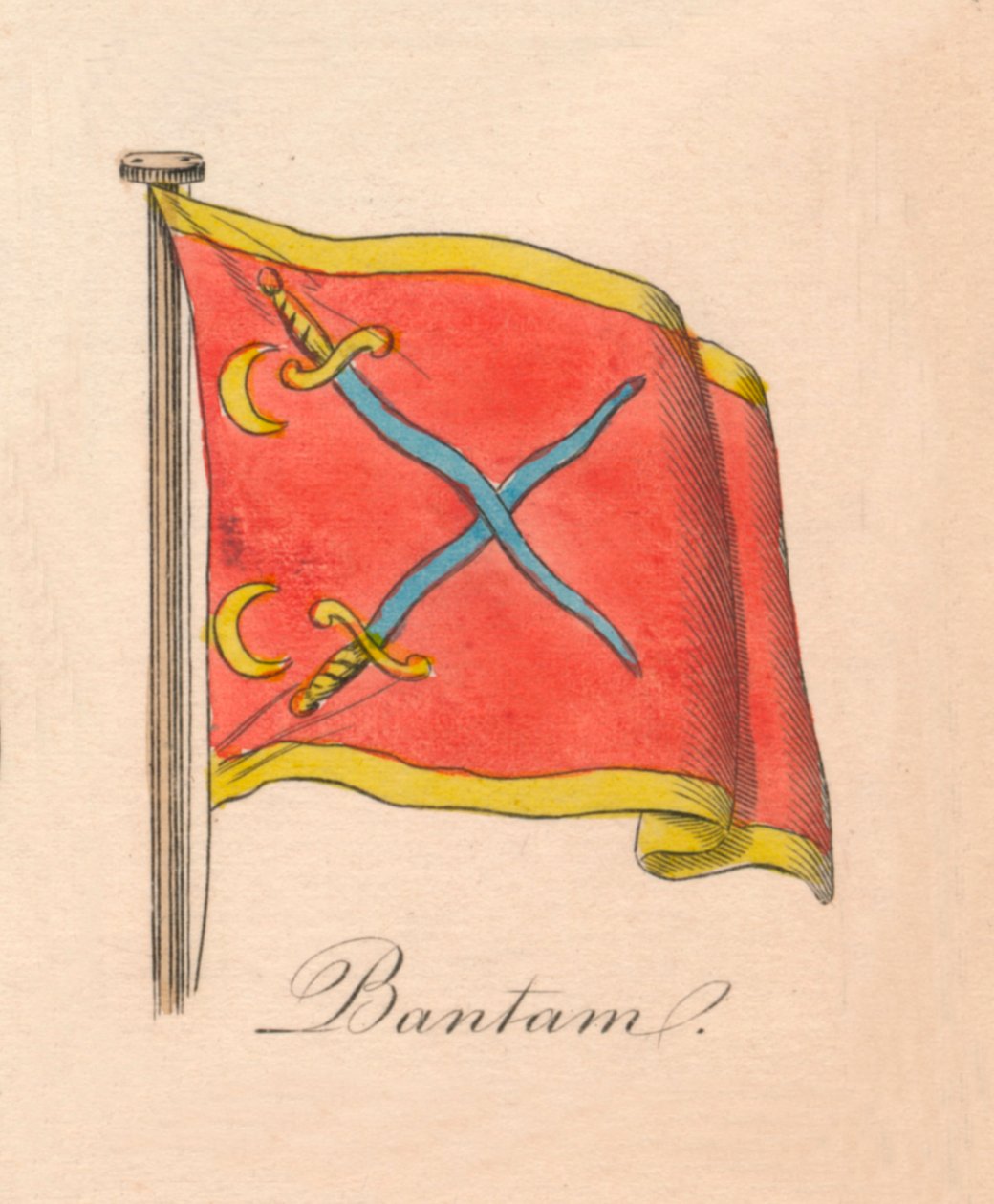 Bantam, 1838 av Unbekannt