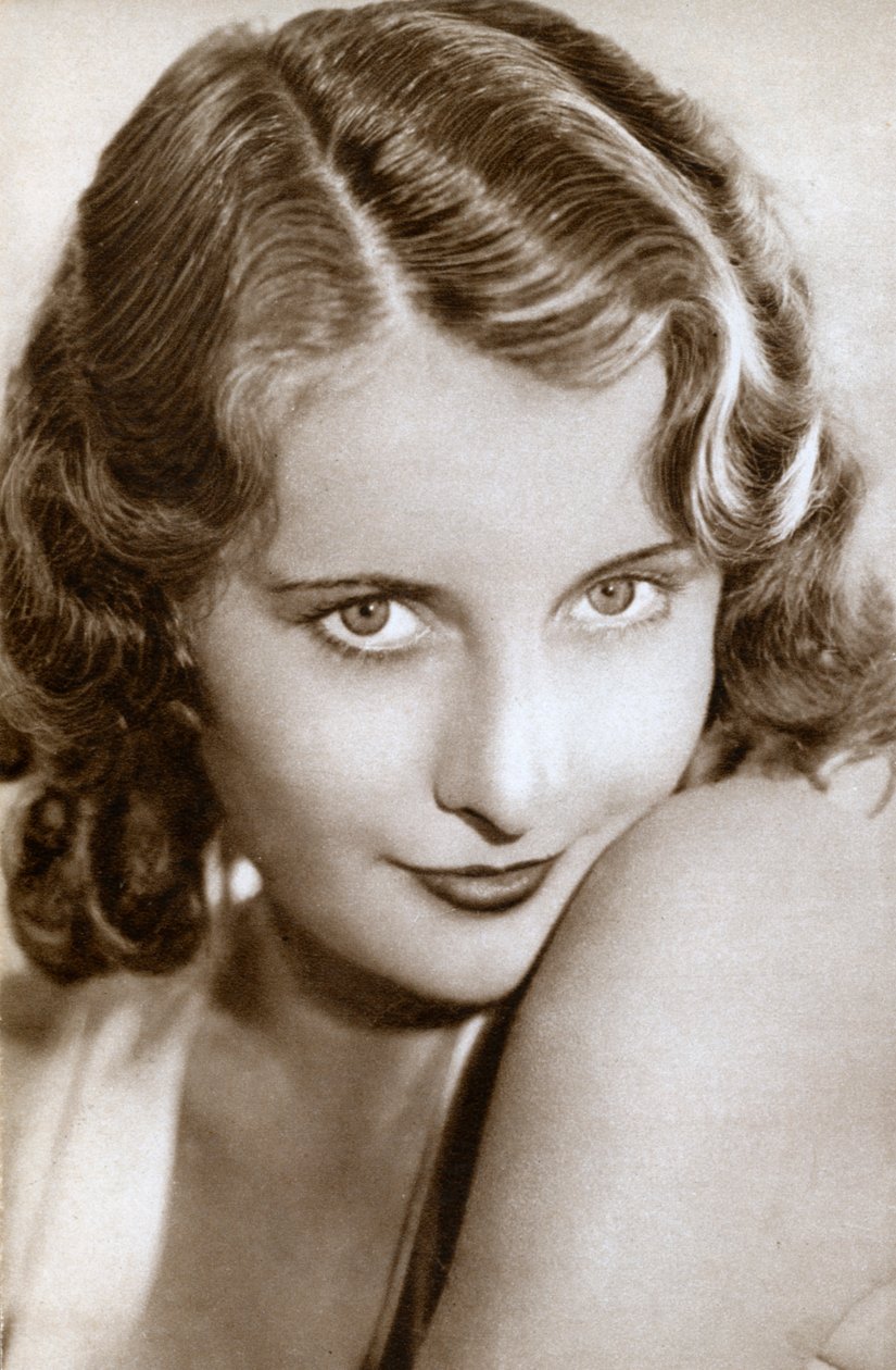 Barbara Stanwyck , amerikansk film- og TV-skuespillerinne, 1933 av Unbekannt