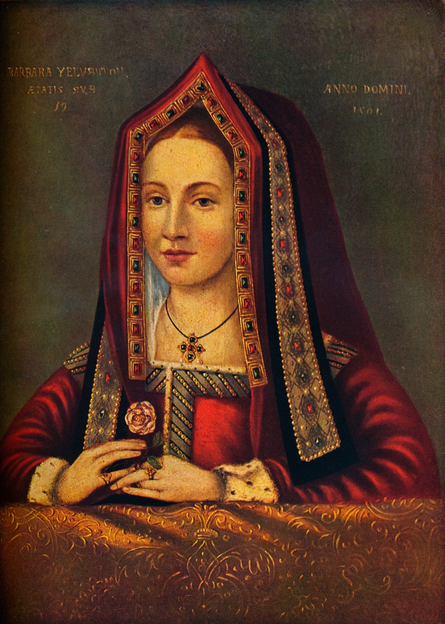 Barbara Velverton, 1501, 1911 av Unbekannt