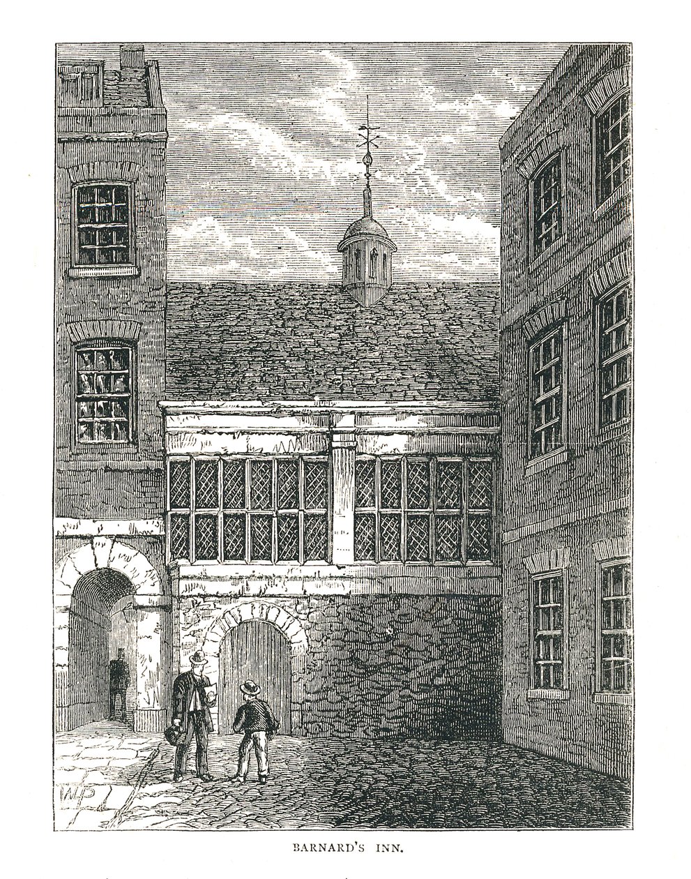 Barnards Inn, 1878 av Unbekannt