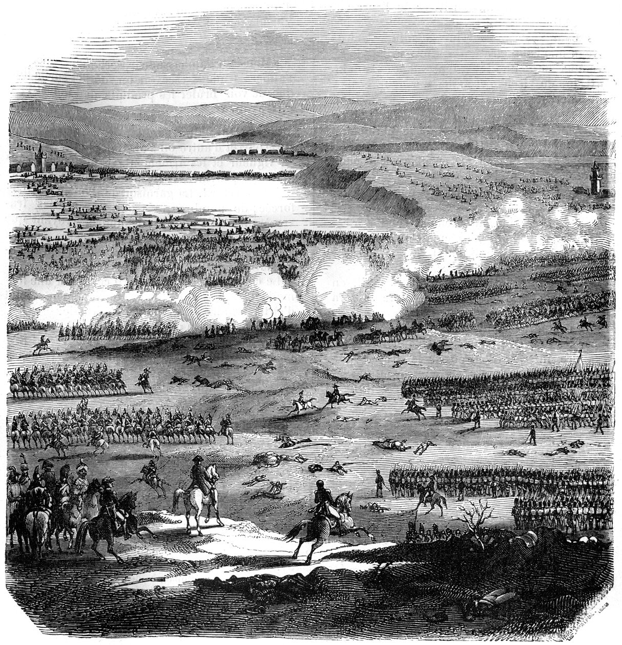 Slaget ved Austerlitz, 2. desember 1805 1882-1884 av Unbekannt