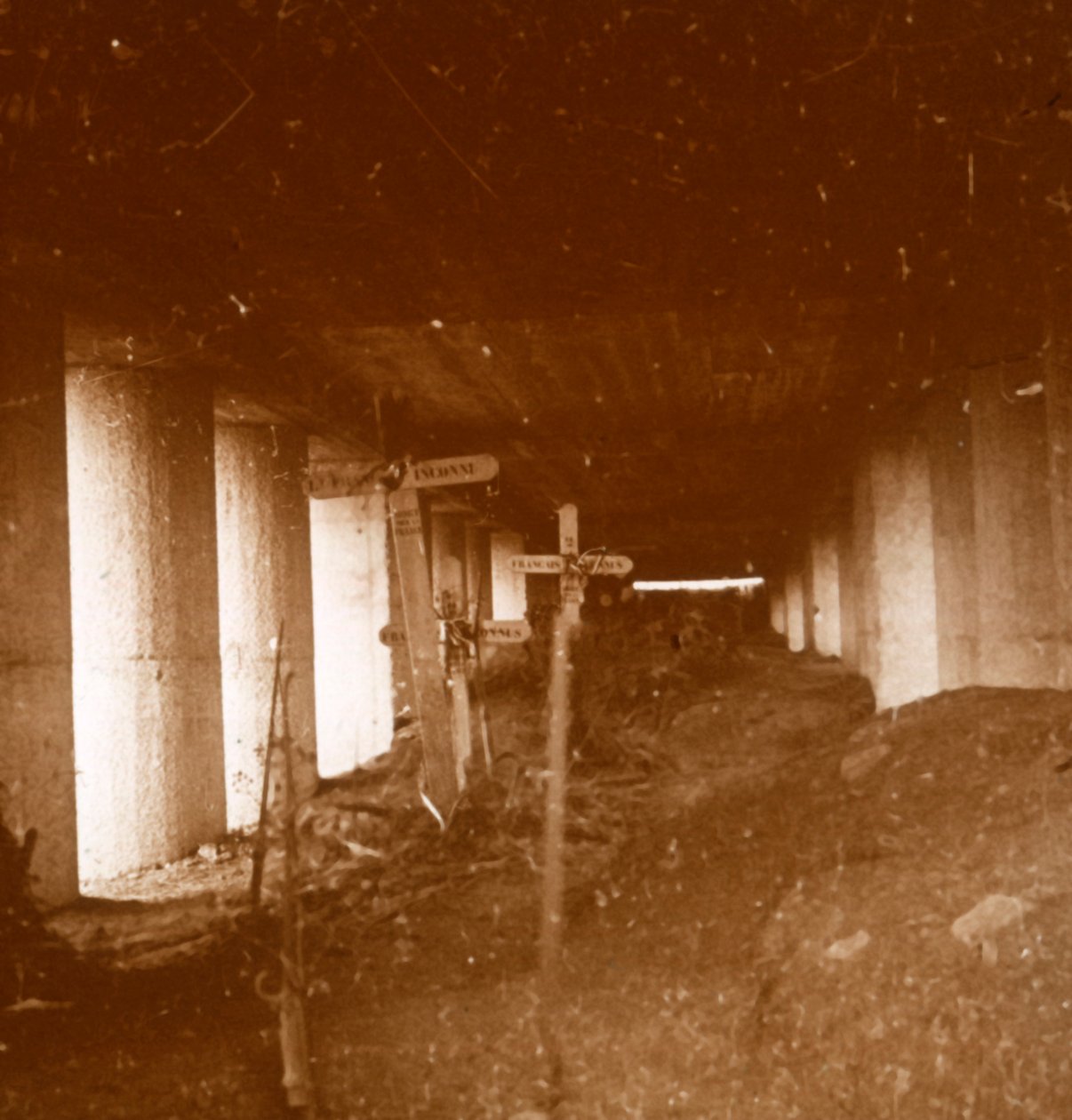 Bajonettgrav, Verdun, Nord-Frankrike, c1916-c1918. av Unbekannt