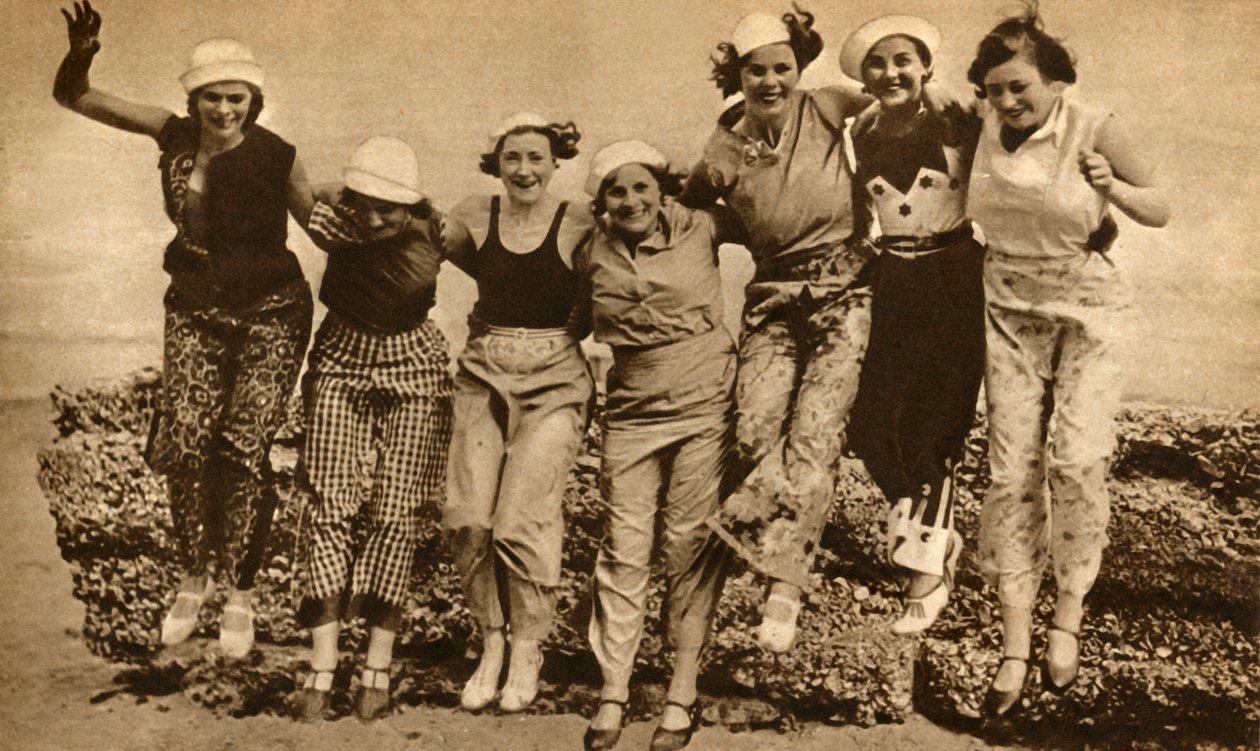 Strandpysjamas, 1930, 1933. av Unbekannt