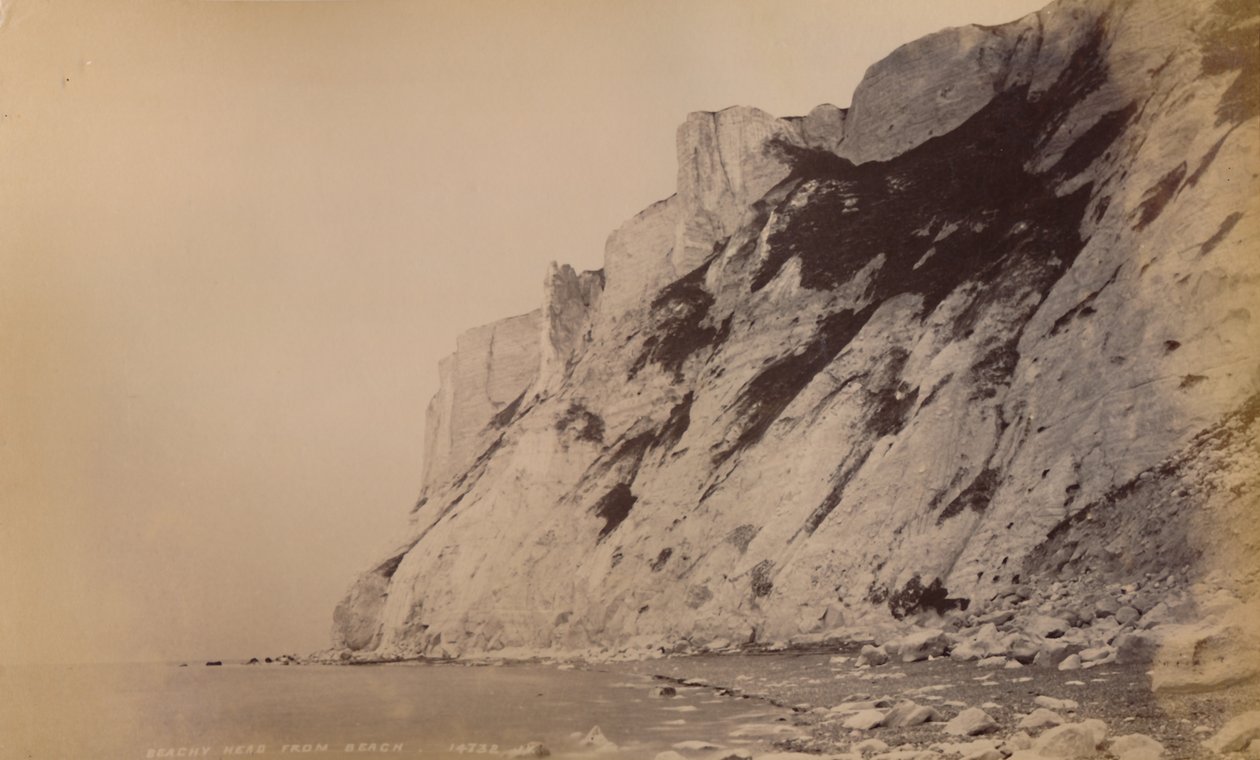 Beachy Head fra Beach, 1929. av Unbekannt