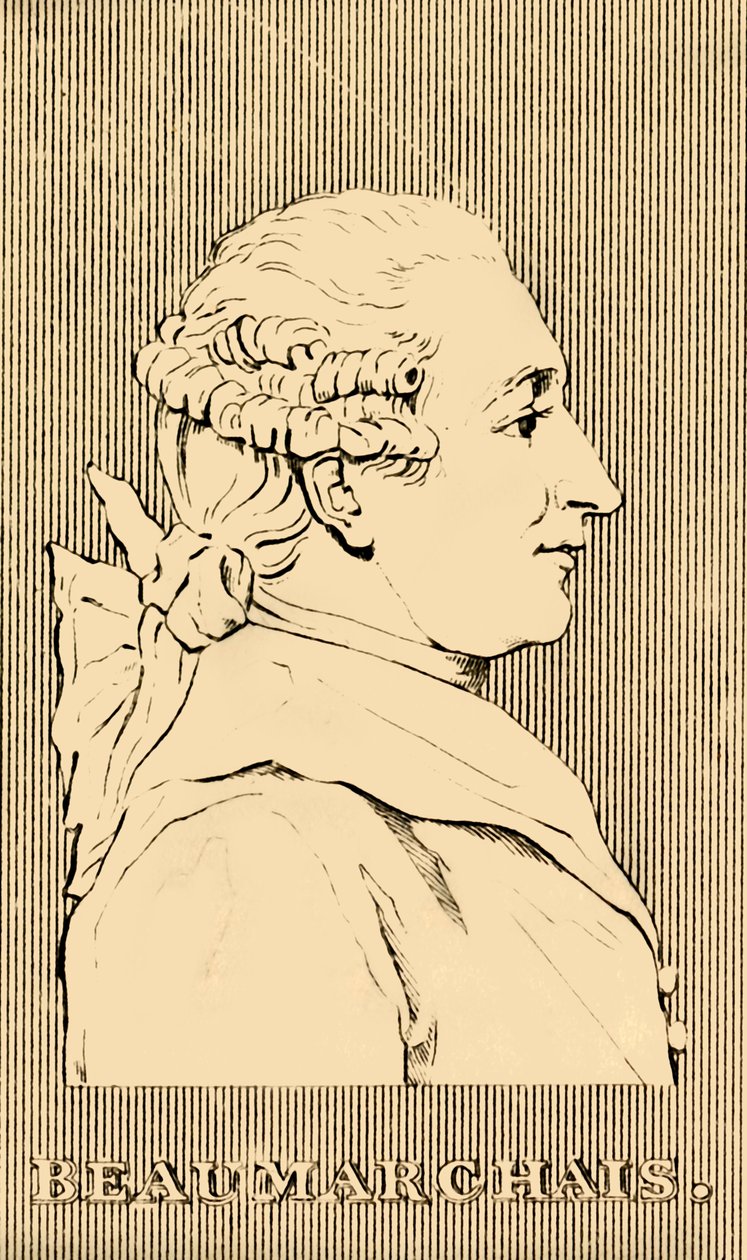 Beau Marchais, 1732-1799, 1830. av Unbekannt