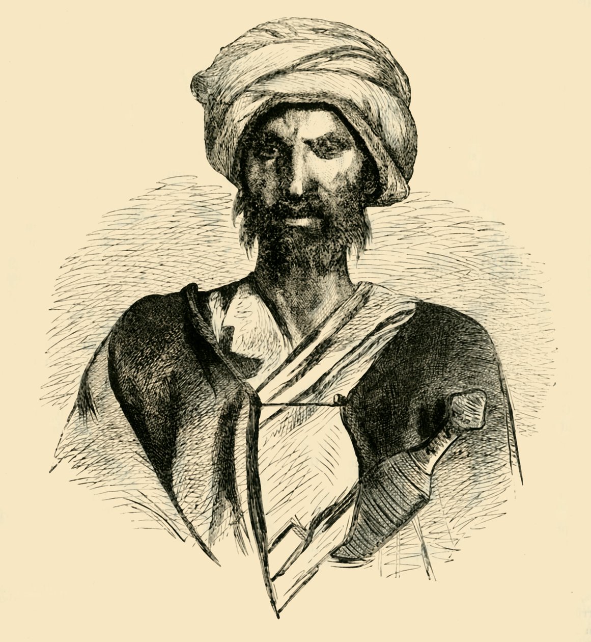 Beduin-araber, 1890. av Unbekannt