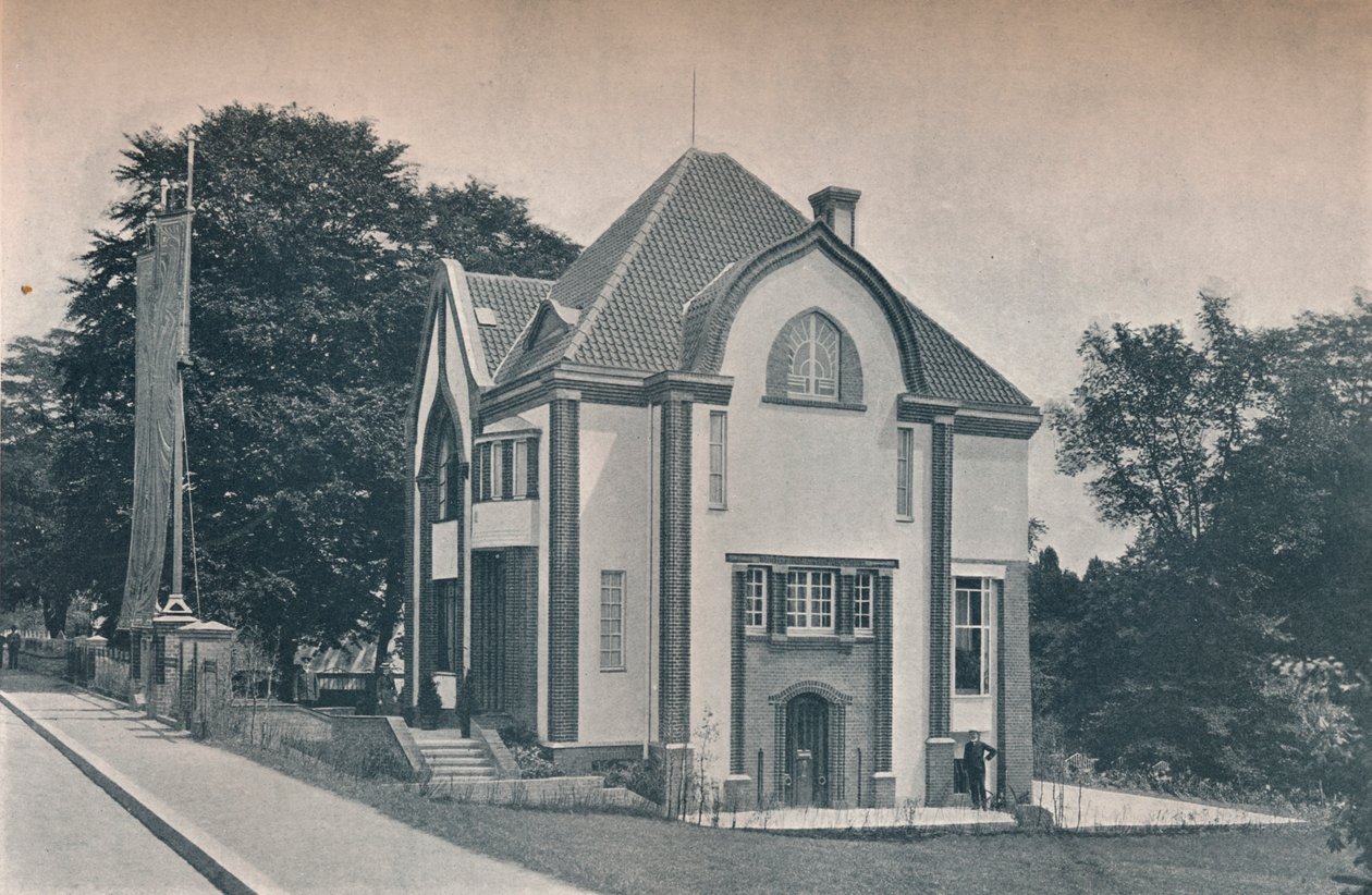 Behrens House, designet av Peter Behrens, 1901 av Unbekannt