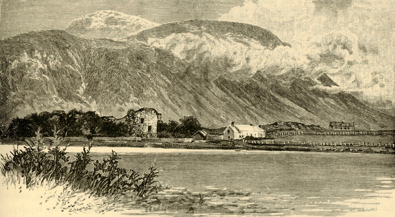 Ben Nevis og Inverlochy Castle, 1898. av Unbekannt