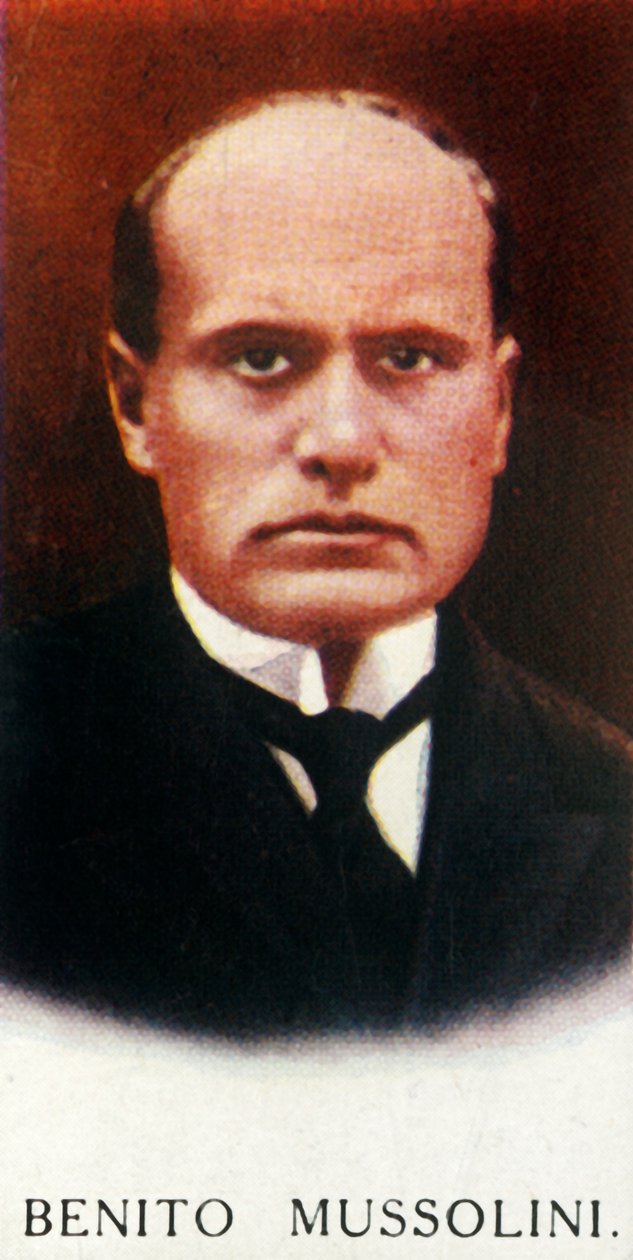 Benito Mussolini, 1927. av Unbekannt
