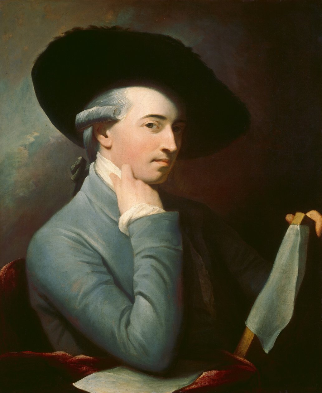 Benjamin West, ca. 1776. av Unbekannt