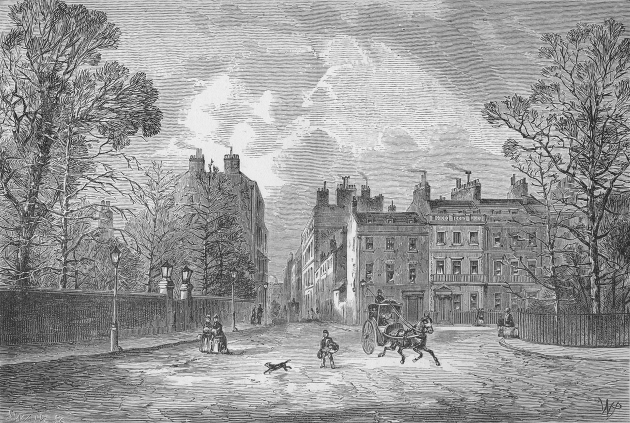 Berkeley Square, 1890 av Unbekannt