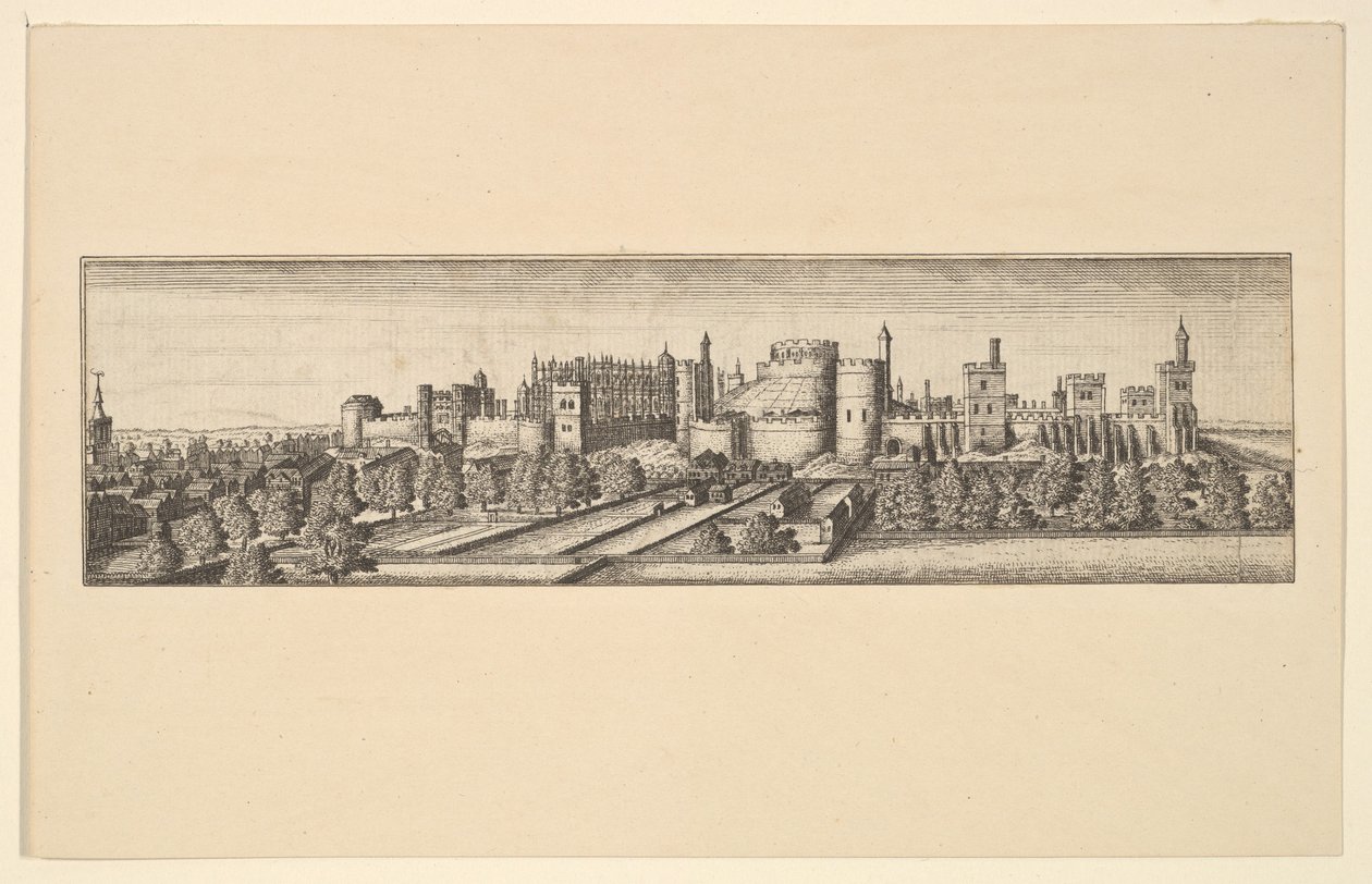 Berkshire, med Windsor Castle, etter 1666. av Unbekannt