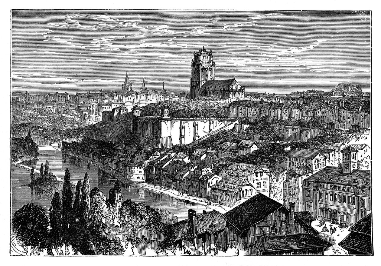 Bern, Sveits, c1890 av Unbekannt