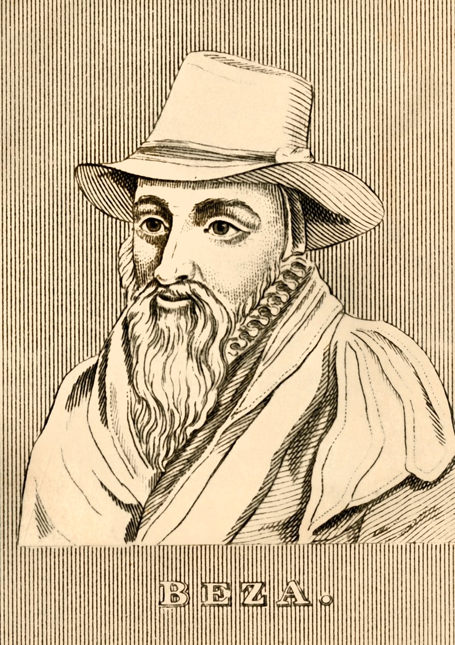 Beza, 1519-1605, 1830. av Unbekannt