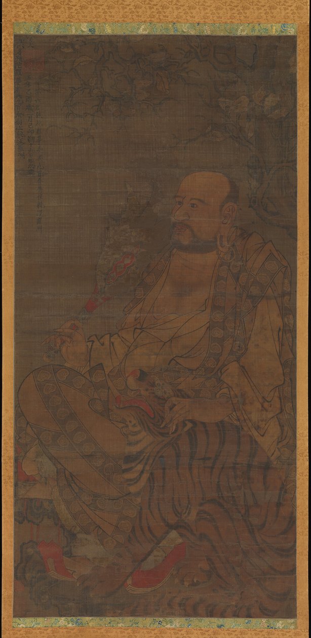 Bhadra, The Sixth Luohan, datert 1345. av Unbekannt