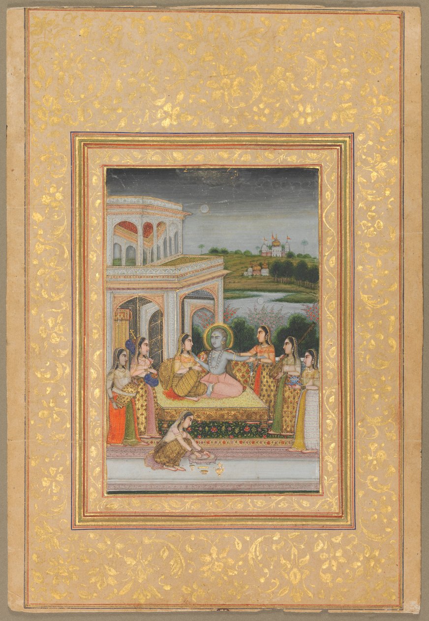 Bhairava Raga, tidlig på 1800-tallet. av Unbekannt