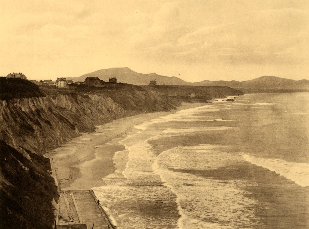 Biarritz - The Cote des Basques, c1930. av Unbekannt