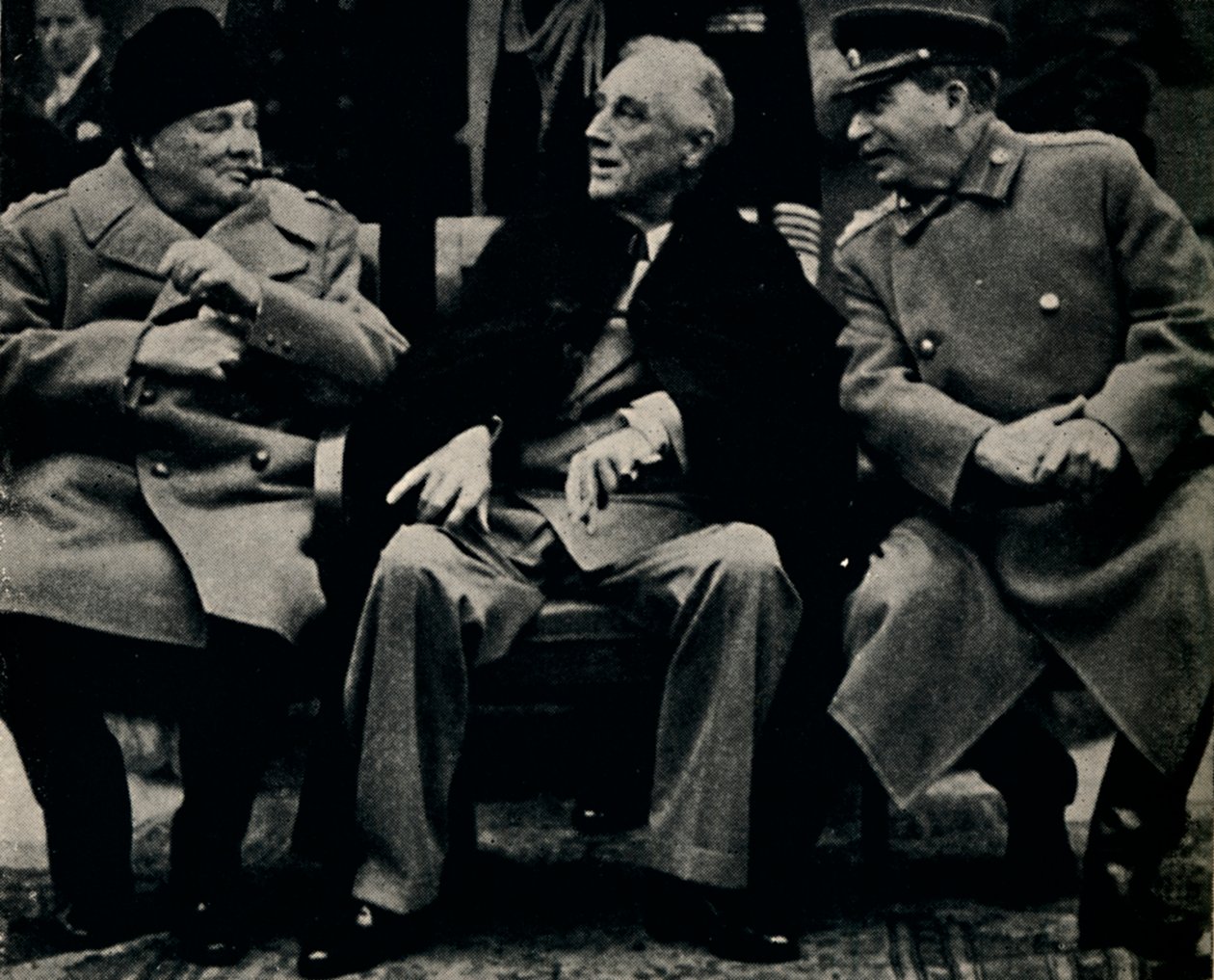 Big Three-konferanse på Krim, februar 1945. av Unbekannt