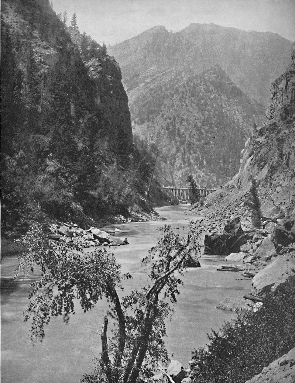 Black Canyon of the Gunnison, Col., c1897. av Unbekannt