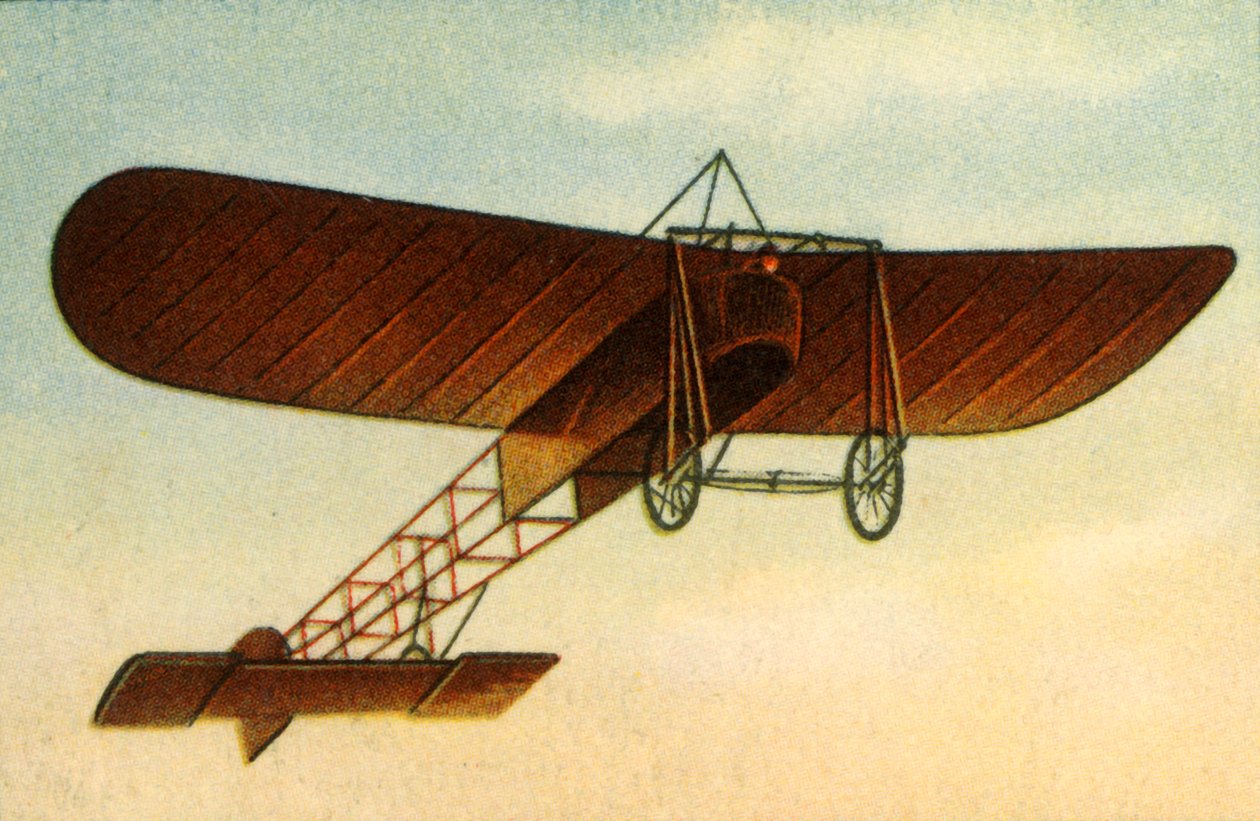 Bleriots monoplan, 1909, 1932. av Unbekannt