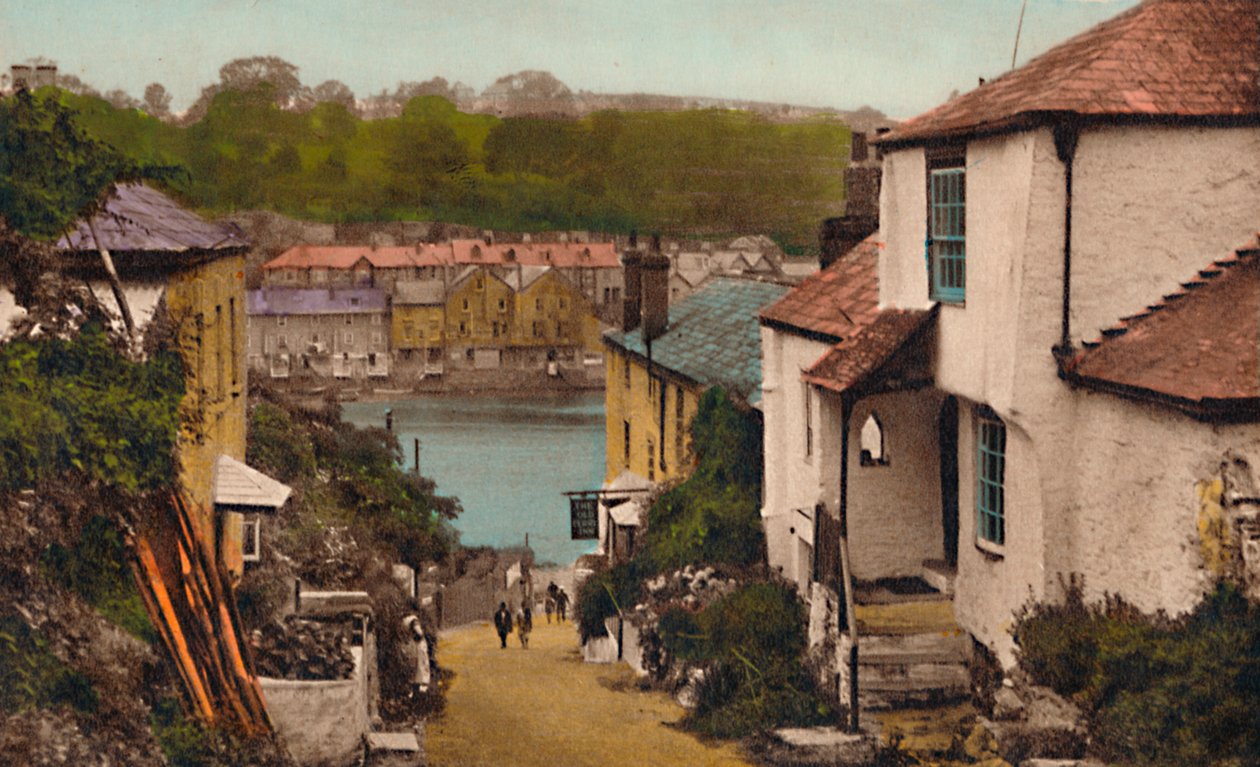 Bodinnick. Fowey, ca 1930 av Unbekannt